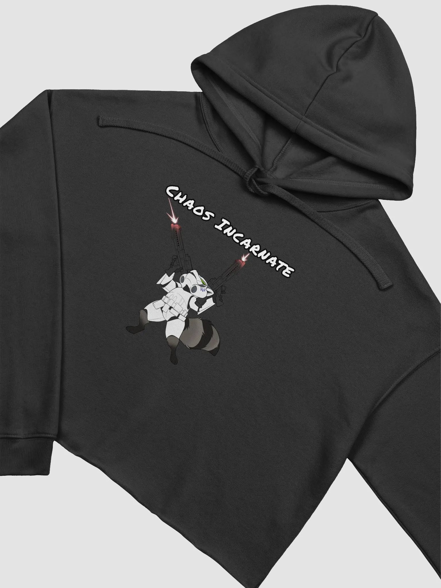 Chaos Incarnate Women's Crop Hoodie product image (3)