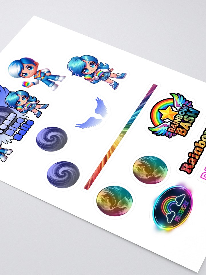Team Blue Stickers product image (2)