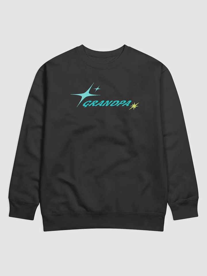 Grandpa's Starry Script Sweatshirt product image (3)