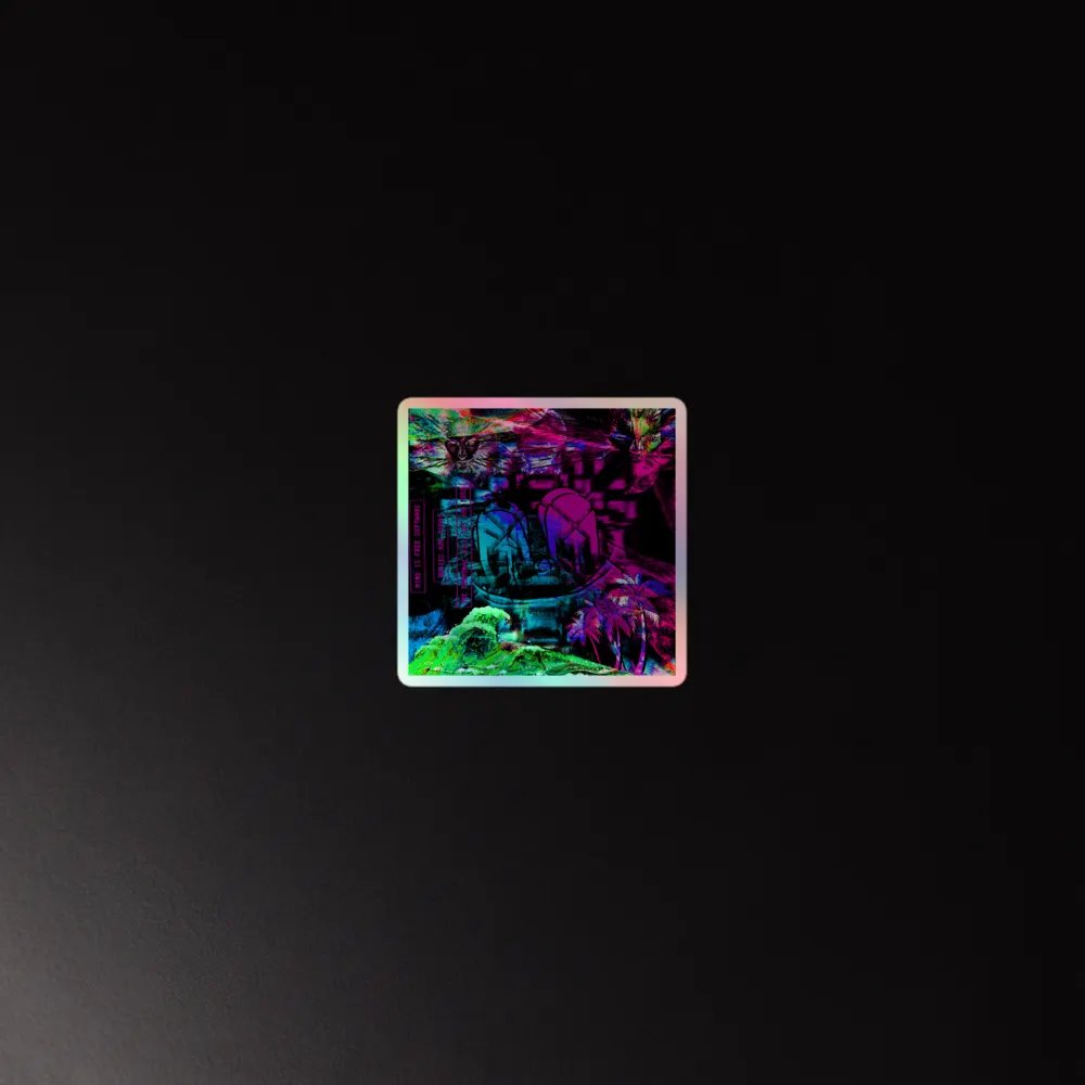 Deep Dive Holographic Sticker product image (2)