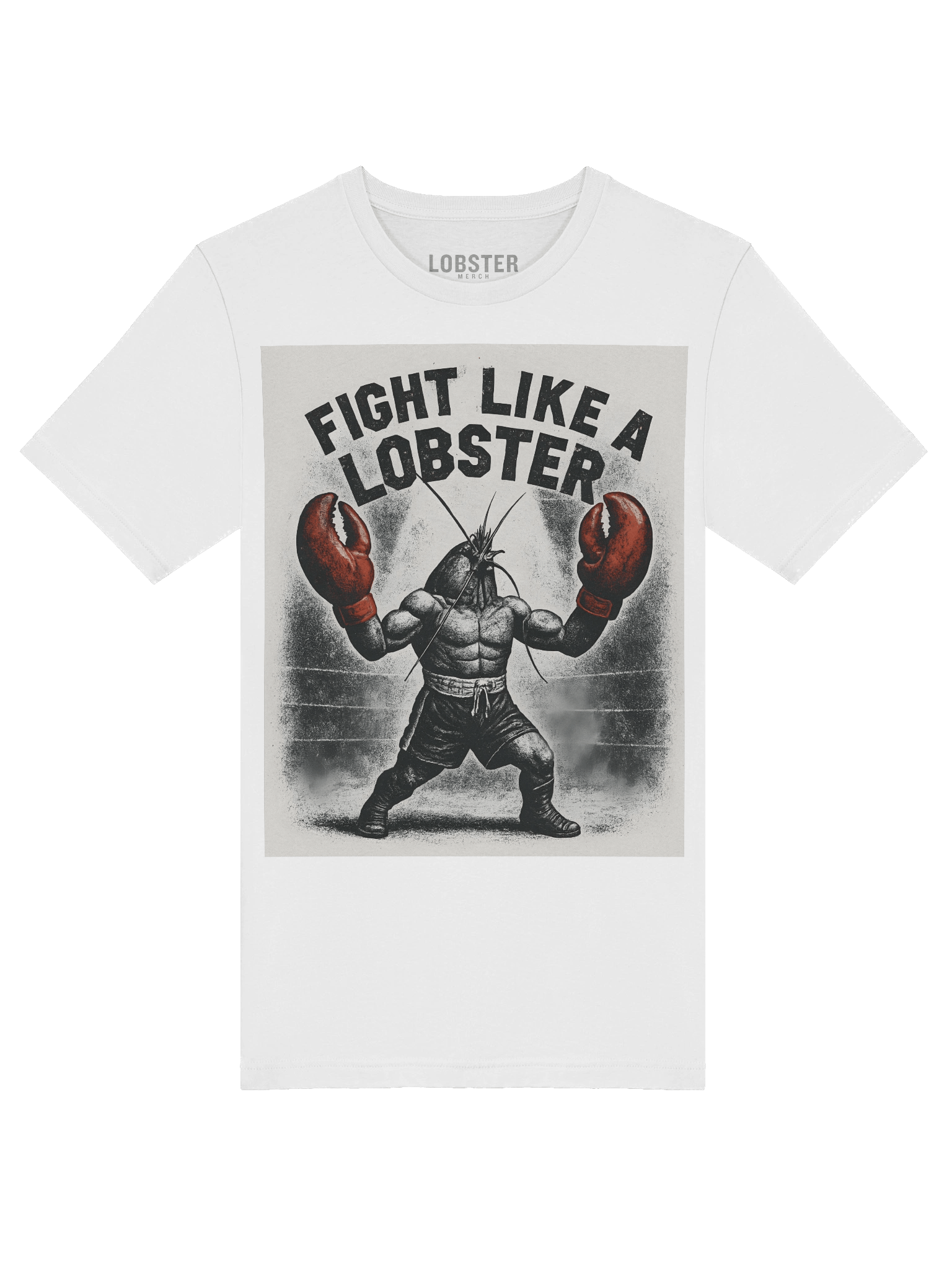 Lobster Boxer T-Shirt | Vintage Boxing Lobster Graphic Tee product image (5)