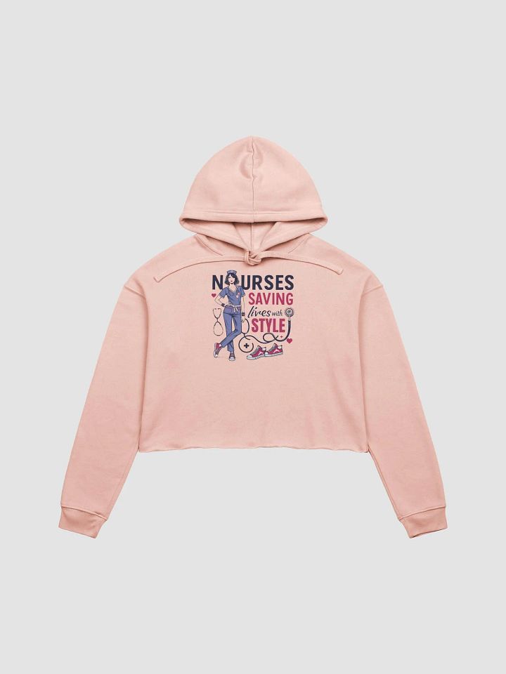 Nurse Style Statement Crop Hoodie product image (1)