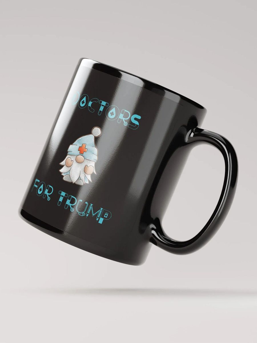 Doctor Gnomes For Trump 2 Black Mug product image (4)