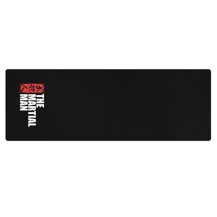 The Martial Man - Black Yoga Mat product image (1)