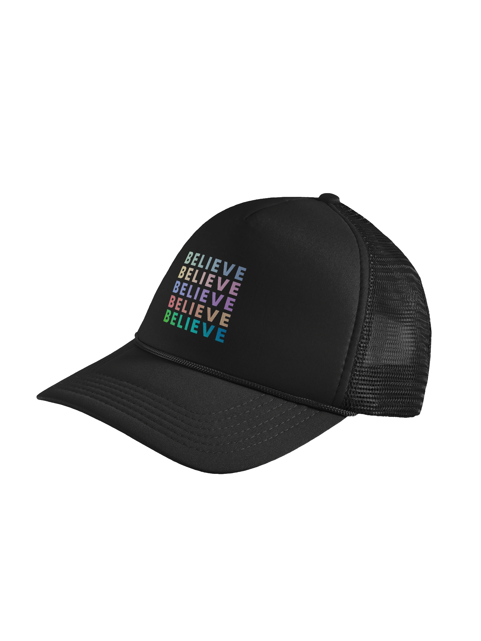 Believe in Color Trucker Hat product image (8)