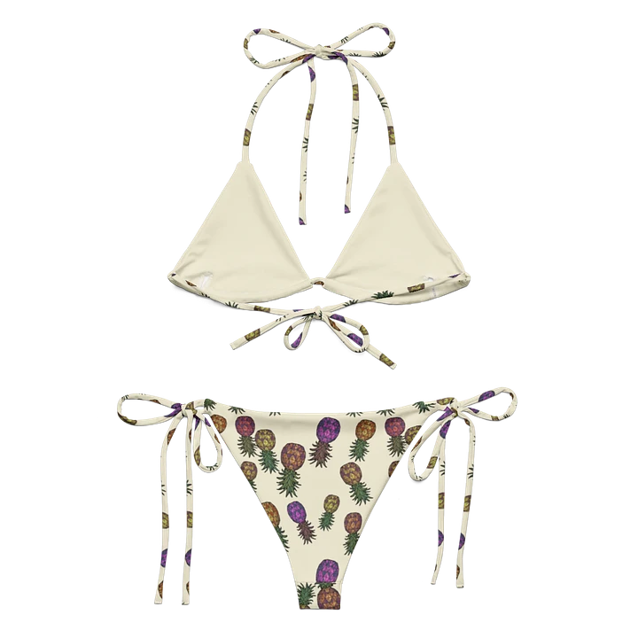 Upside-down Pineapple Swinger Pineapples Print Color Mix bikini product image (2)