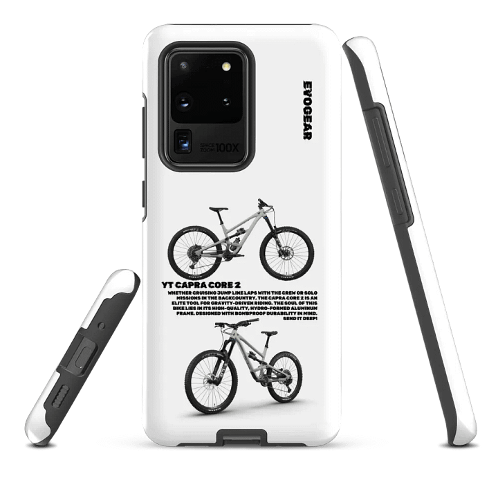 White Capra Core 2 Samsung Case product image (2)