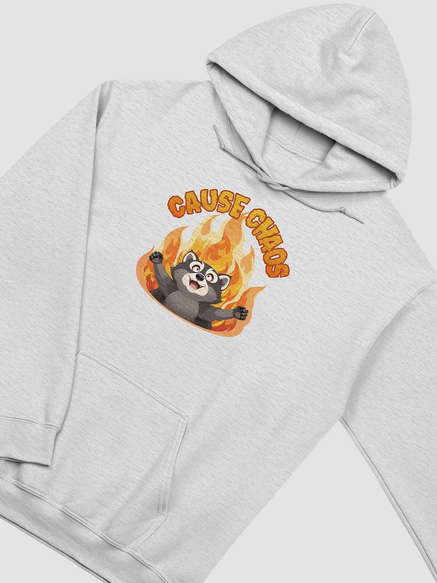 Cause Chaos Raccoon Hoodie product image (3)