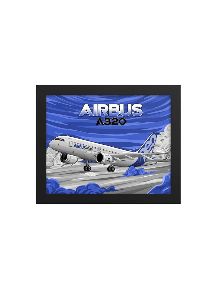 Airbus A320 Neo Framed Poster product image (1)