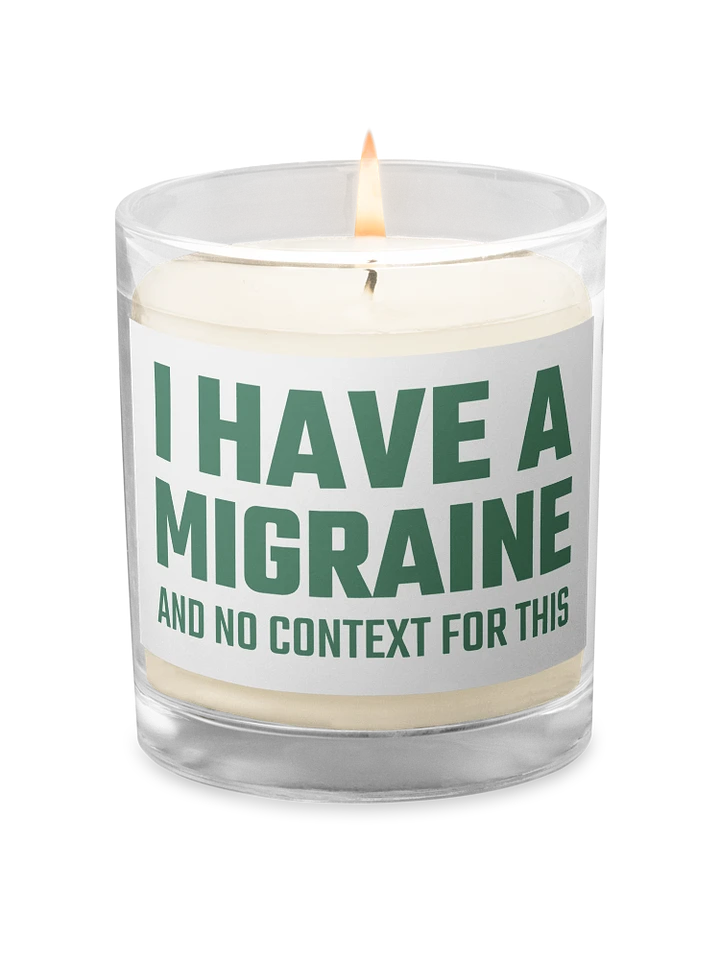 I have a migraine soy candle product image (1)