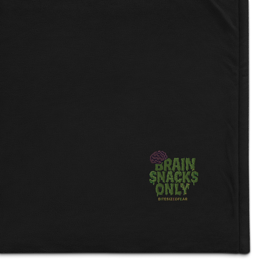 Drip Brain Snacks Premium Sherpa Blanket product image (1)