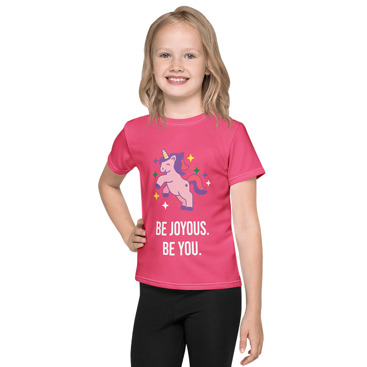 Pink Unicorn T Shirt For Girls product image (1)