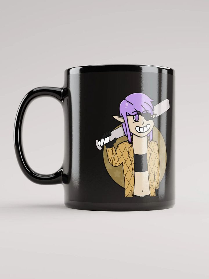 loki in majima cosplay black mug product image (2)