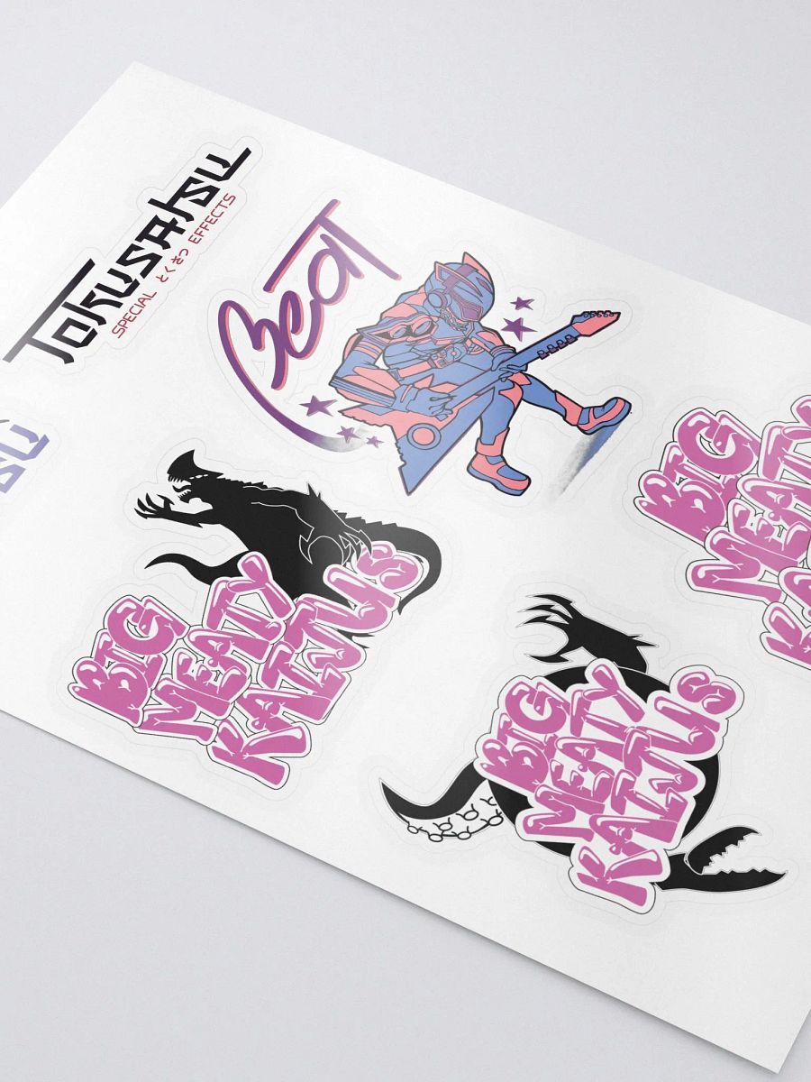 Wave 1 Sticker Sheet w/ Bonus Member Exclusive Designs product image (3)