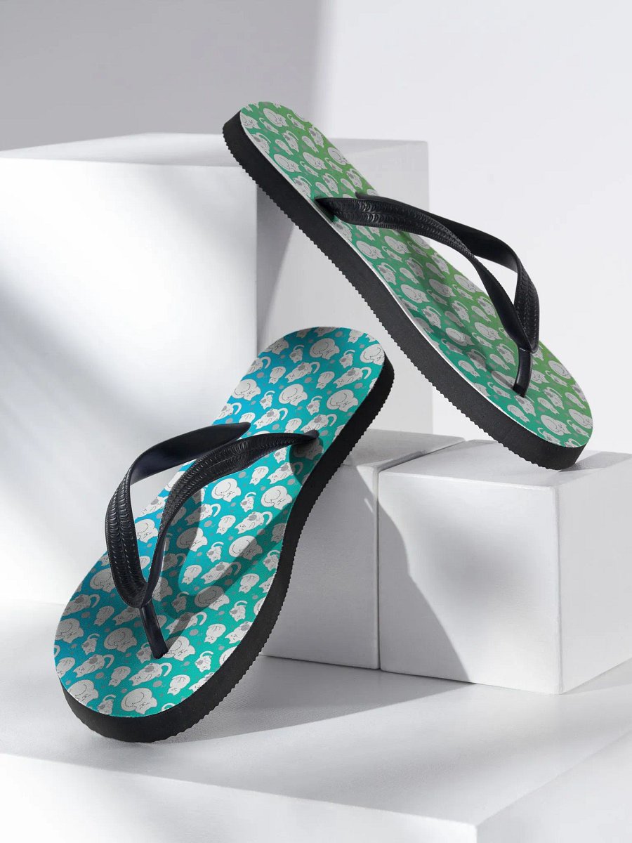 KITTY goes HERE! • sublimation flip-flops Allcolor product image (2)