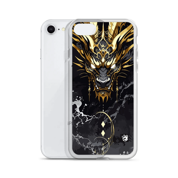 Black Dragon Marble iPhone Case product image (51)