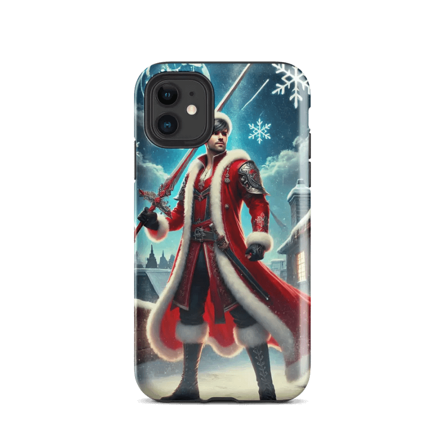 Winter Warrior iPhone Tough Case – Festive Guardian product image (24)