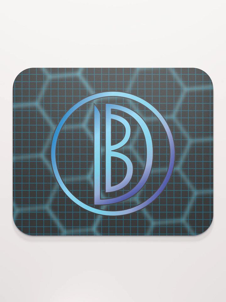 Interwoven Logo Blue Mouse Pad product image (2)