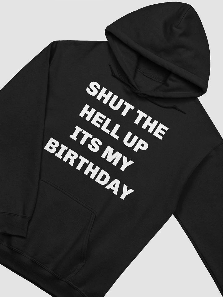 "It's My Birthday" Black Hoodie product image (2)