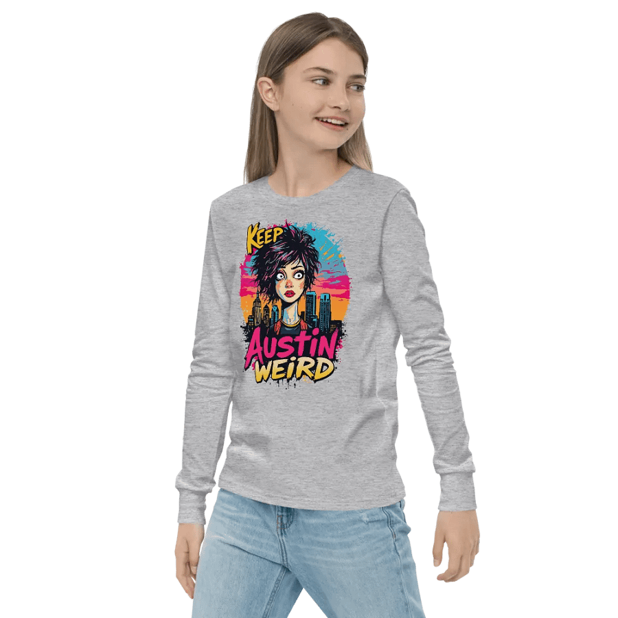 Keep Austin Weird Stylized Youth Tee product image (21)