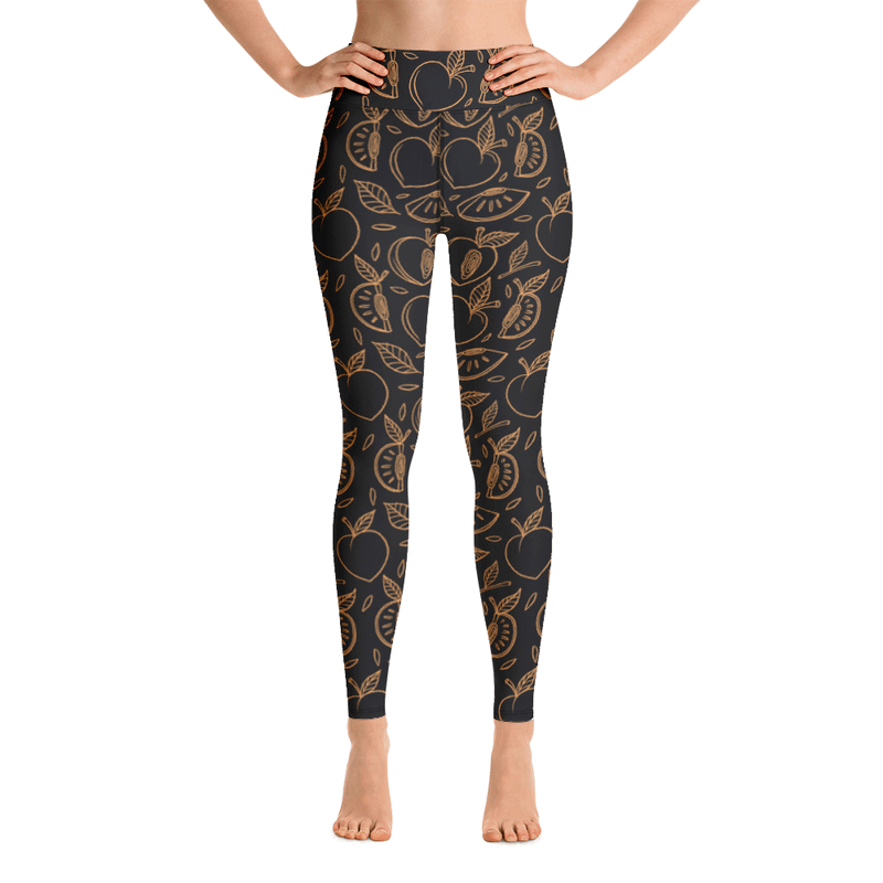 Just Peachy Yoga Leggings - Dark product image (1)