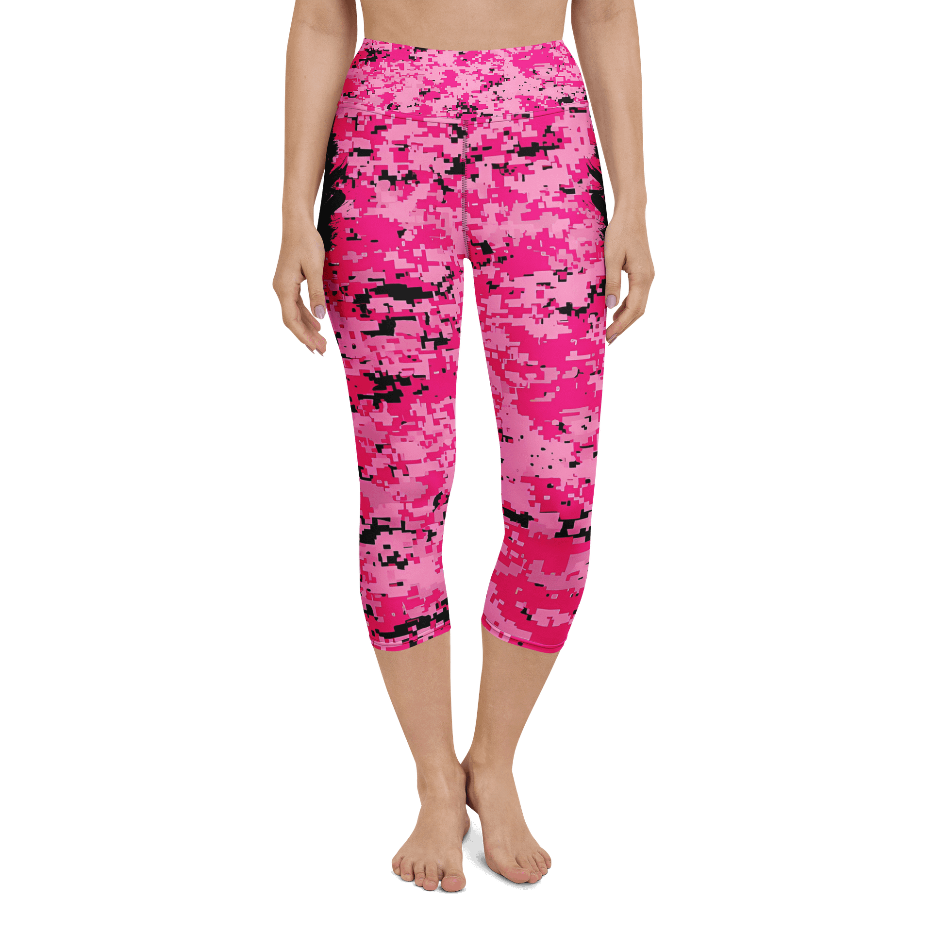 90s Iconic All-Over Print Yoga Capri Leggings product image (4)