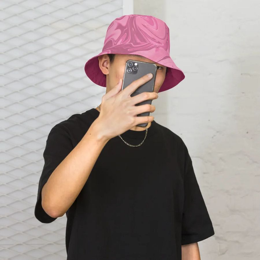 Cute Swirl Reversible Bucket Hat product image (11)