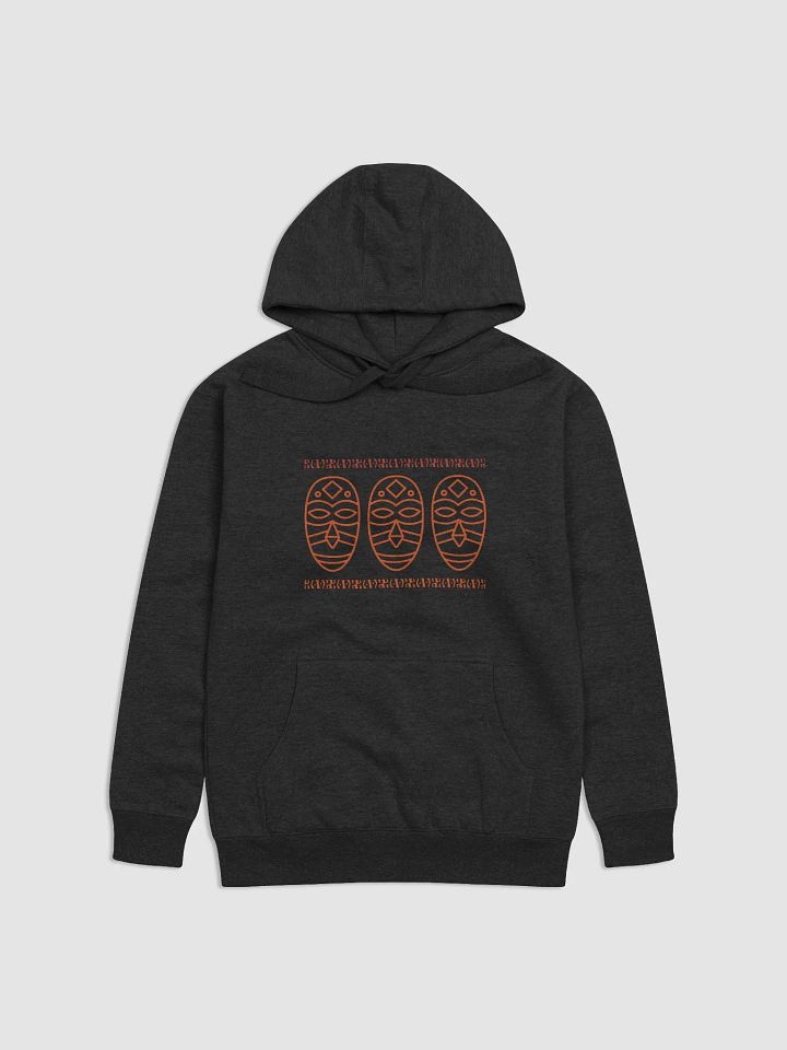 Symmetrical African Masks Unisex Hoodie product image (4)