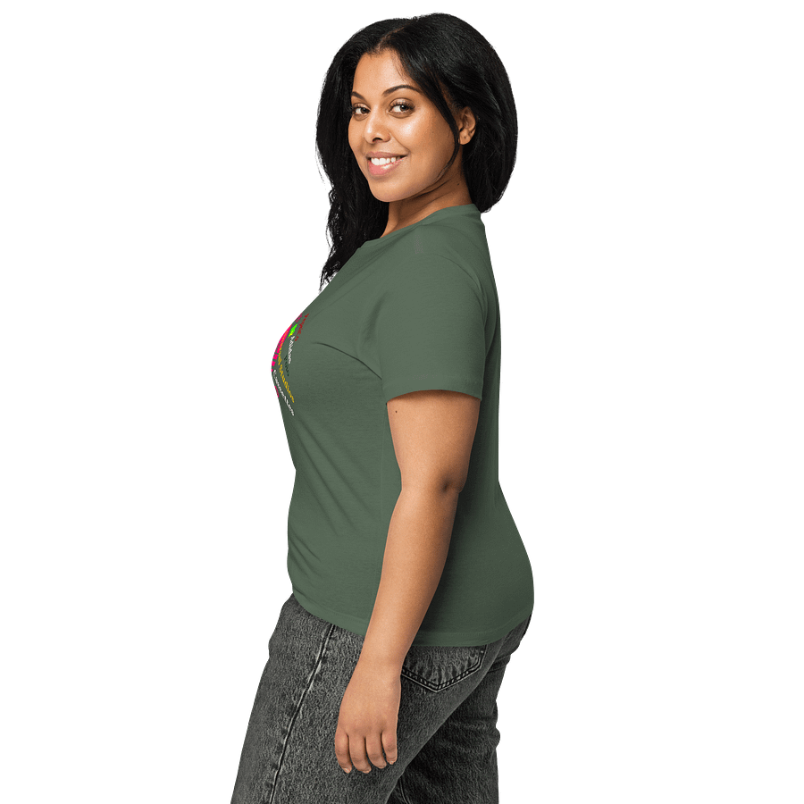 Retro VHS Circle Women's High-Waisted Tee product image (7)