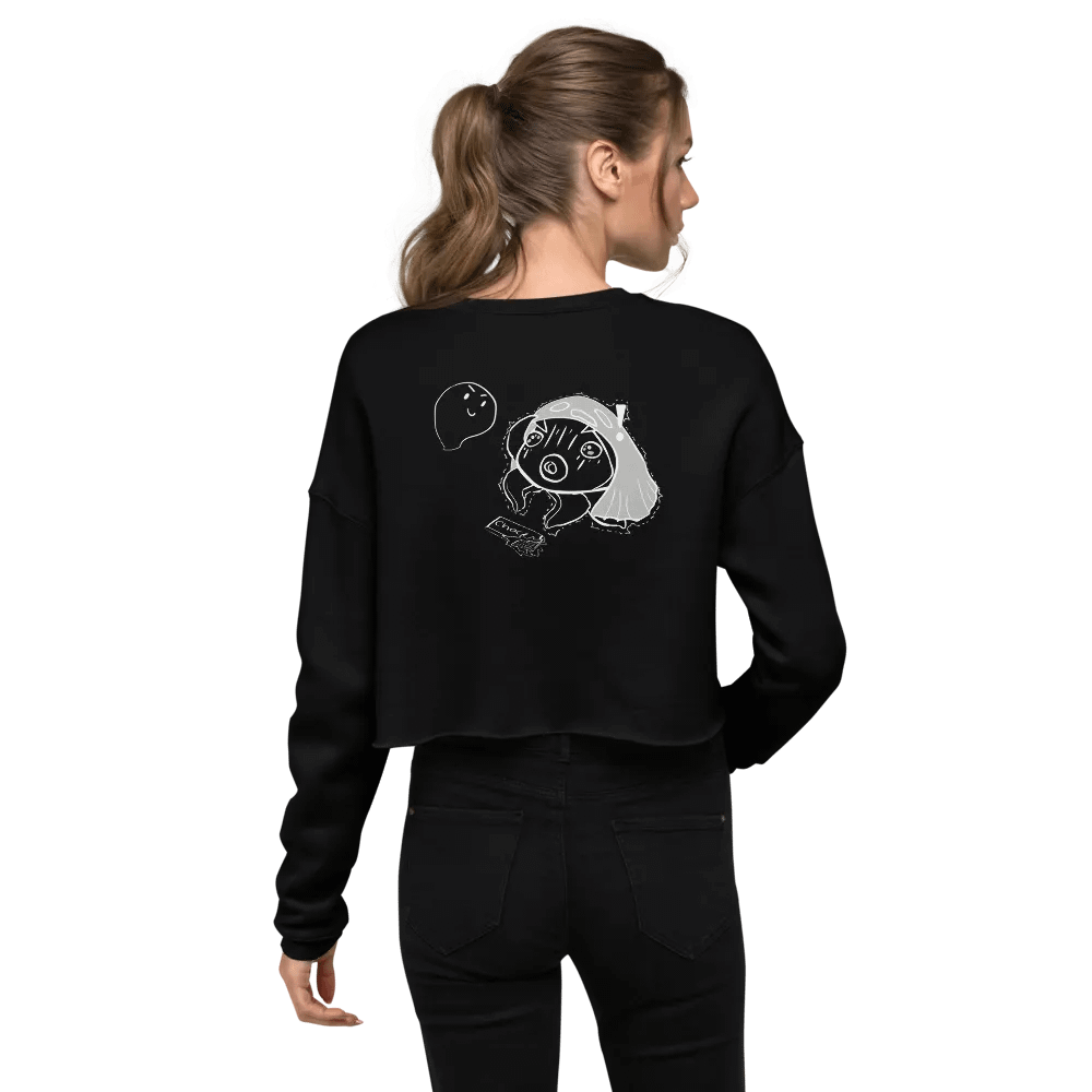 CROPPED SWEATSHIRT SCARED NANA product image (8)