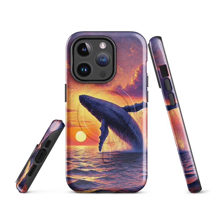 Whale&Sunset iPhone® Tough Cases product image (3)