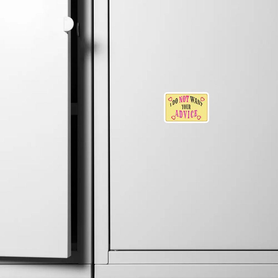 No Advice Magnet product image (8)