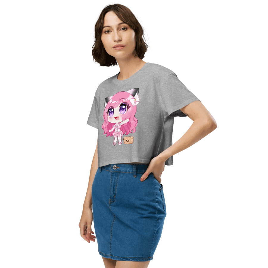 'Hallo!' Chibi Cropped Tee product image (11)