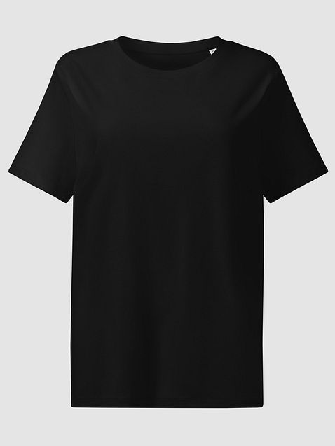 Photo showing Stanley/Stella Women's Organic Ribbed Neck T-Shirt