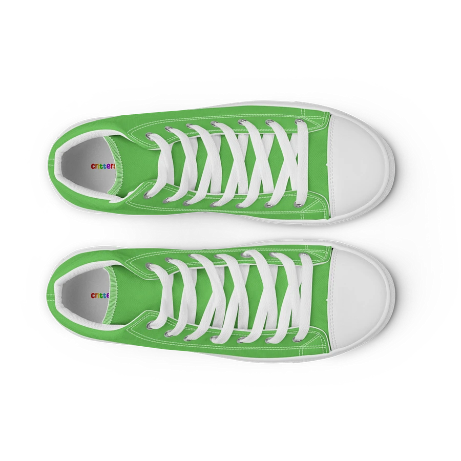Green and White Flower Sneakers product image (40)