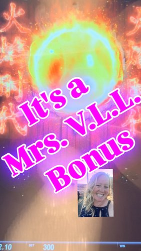 It's a Mrs. V.L.L. BONUS!!! #smiley #vegaslowlimit #vegaslove #FYP #gamble #bonus