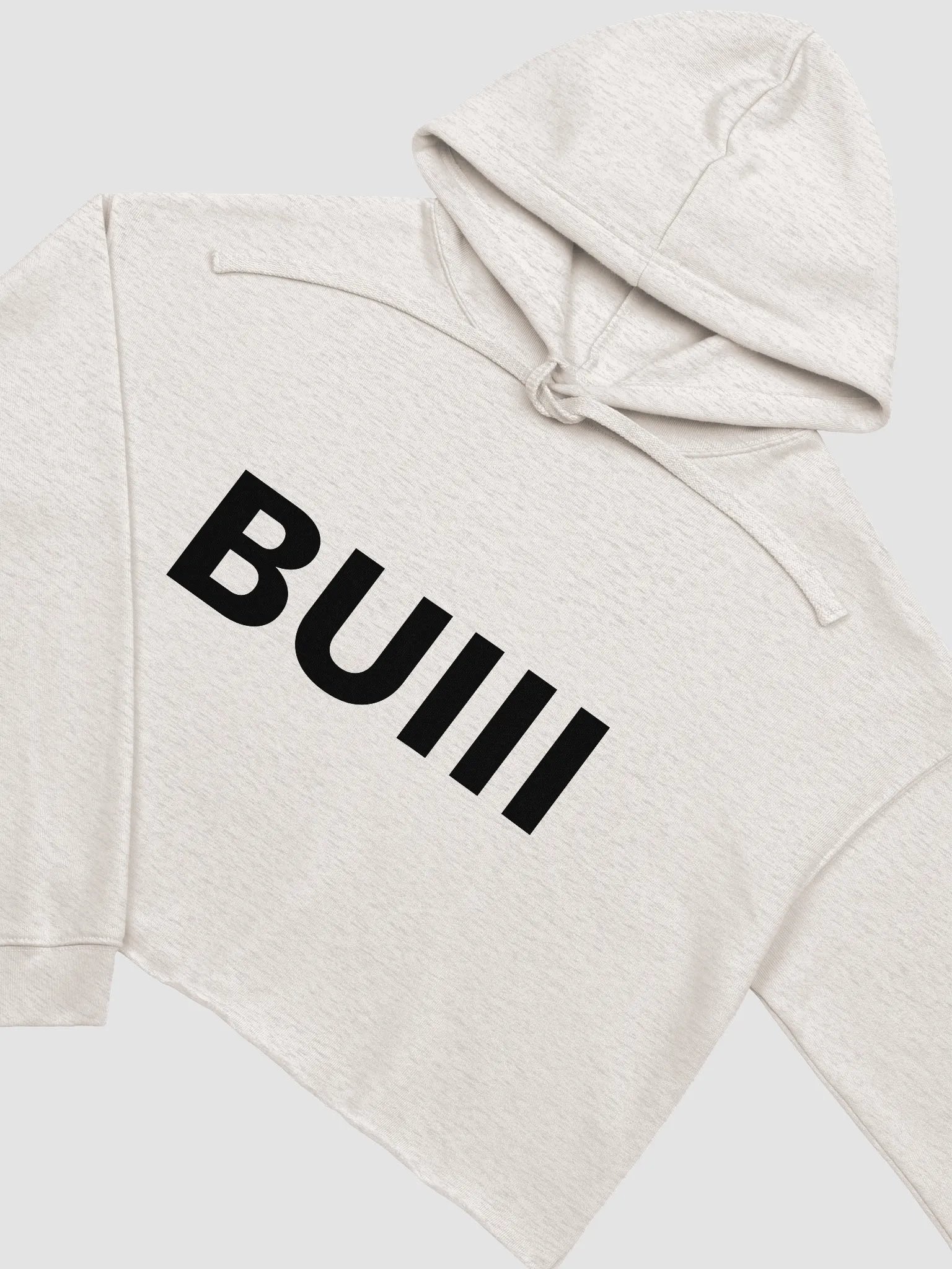 BUIII Originals Logo Fleece Crop Hoodie product image (3)