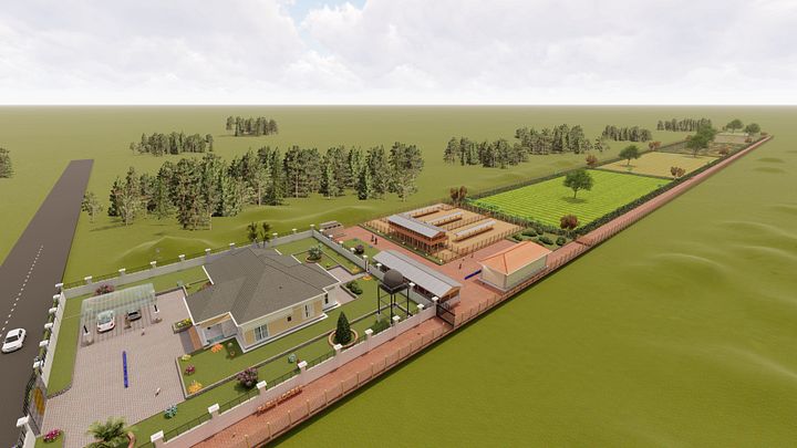 5 Acres Farm Layout Design Plan product image (1)