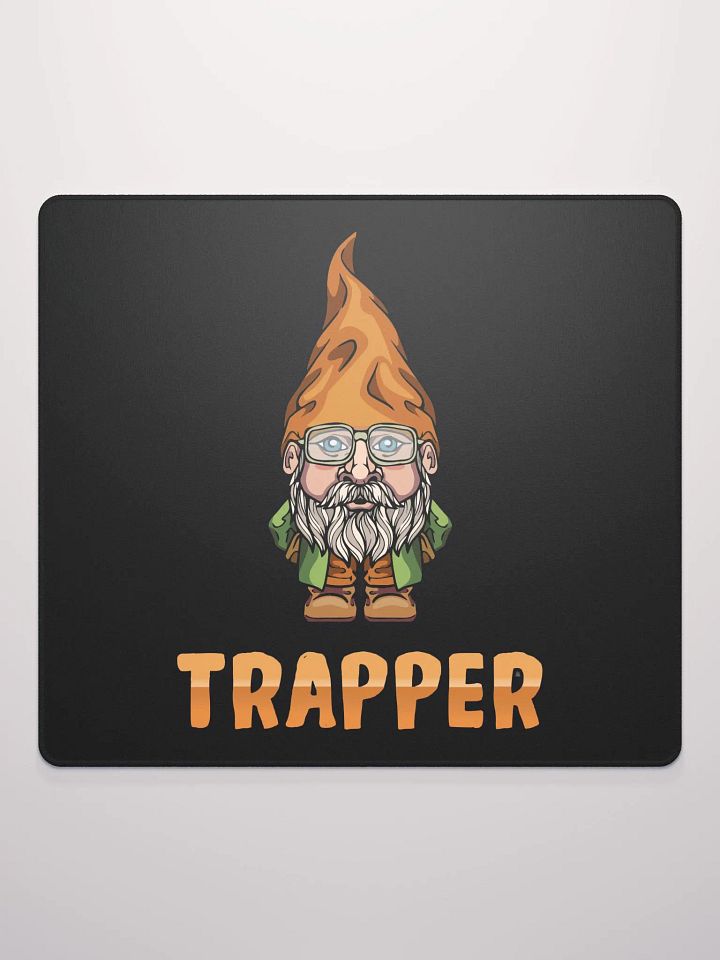 Trapper Logo Gaming Mouse Pad - Dark Background product image (2)