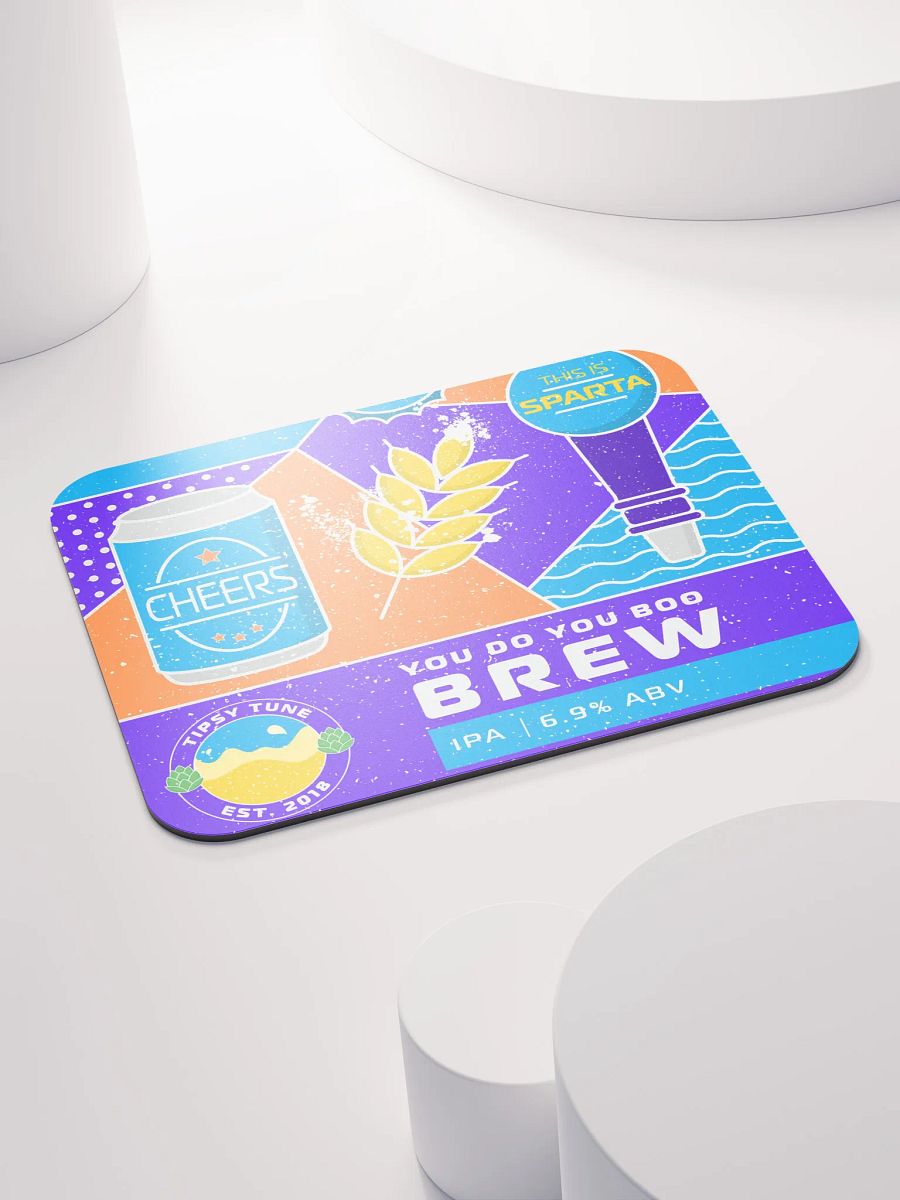 You Do You Boo Brew Mouse Pad product image (4)