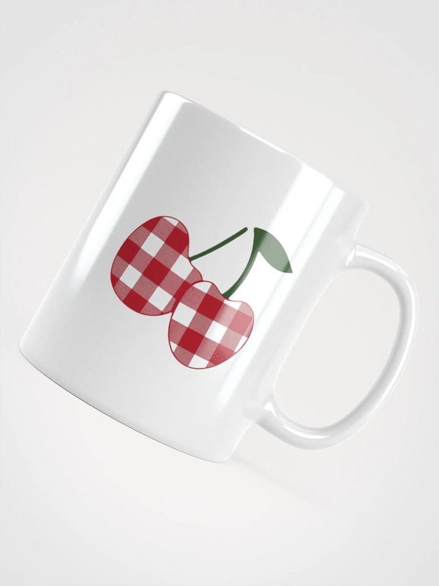 Gingham Cherry Coffee Mug 11oz, 15oz and 20oz product image (4)