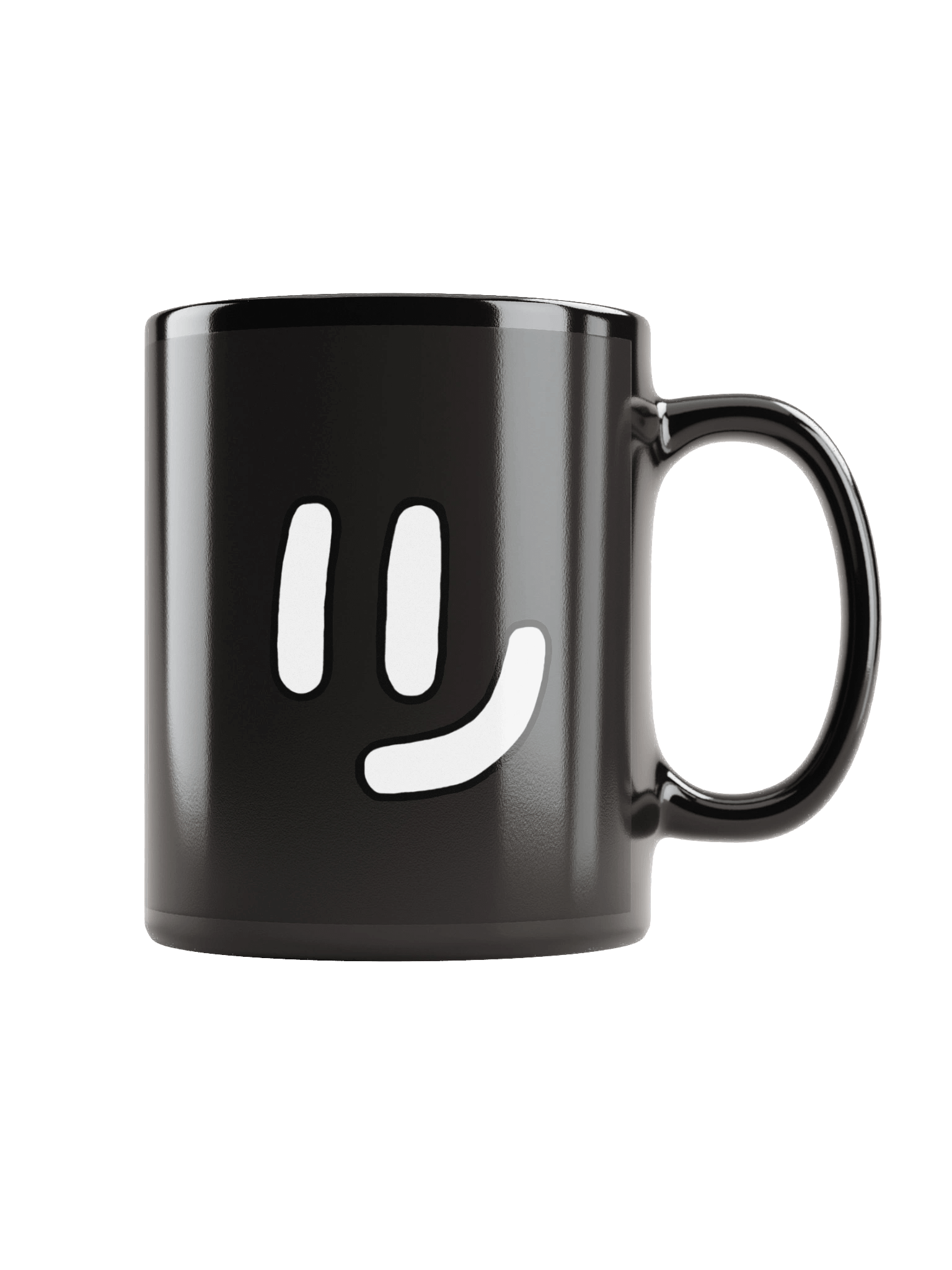 ツ Black Mug product image (2)