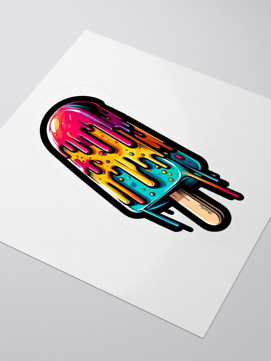 Melted Popsicle Summer Sticker product image (3)