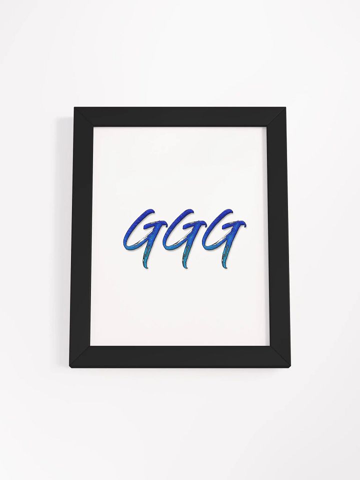 GGG Logo Matte Poster product image (14)