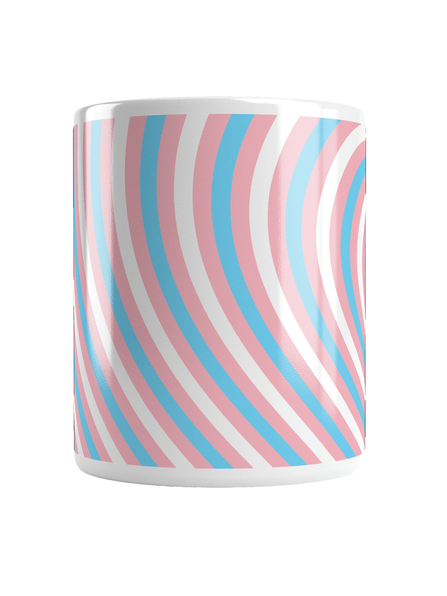 Trans Pride Hearts Mug (Left-handed) product image (6)