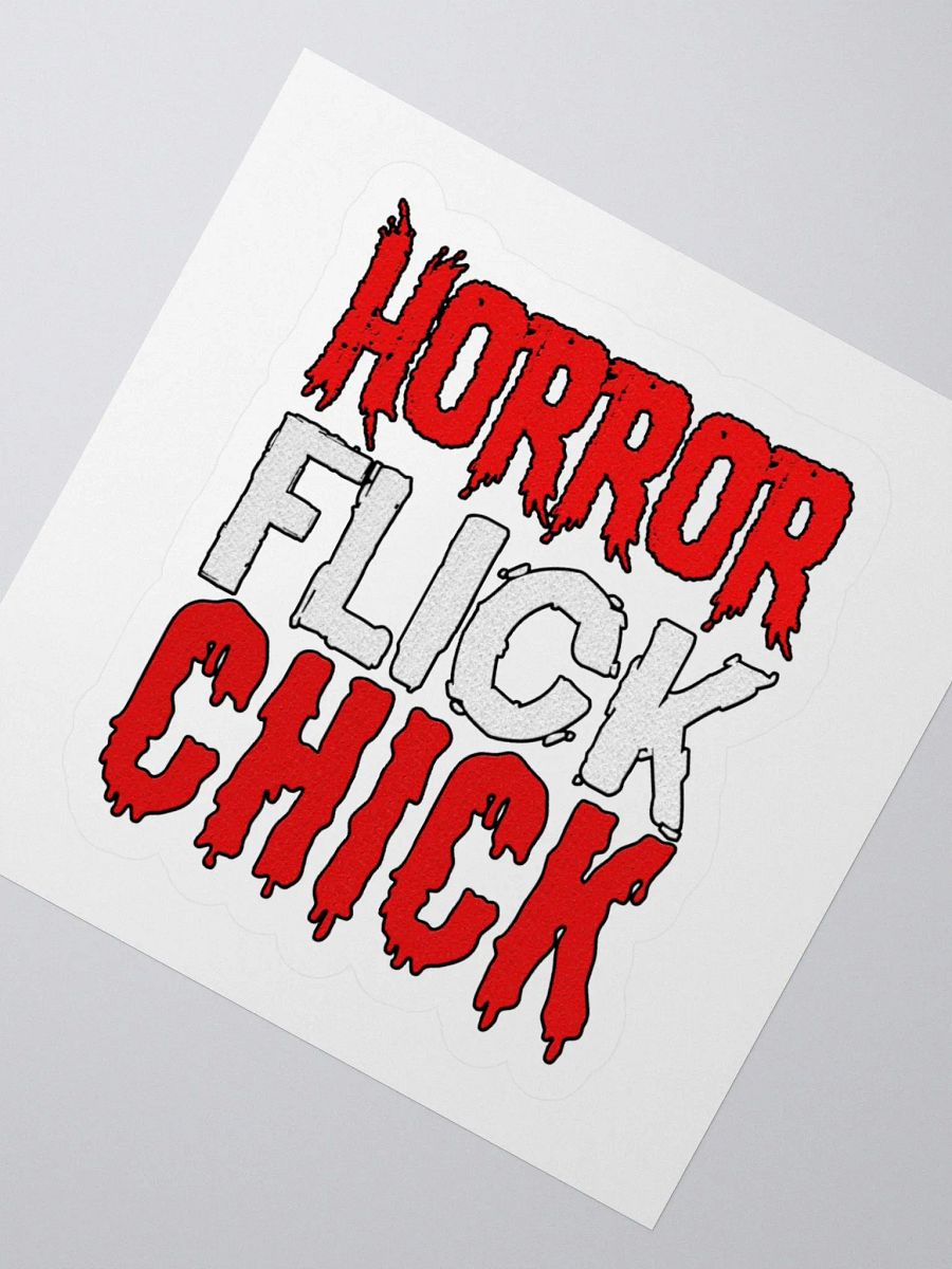 Horror Flick Chick Sticker product image (2)