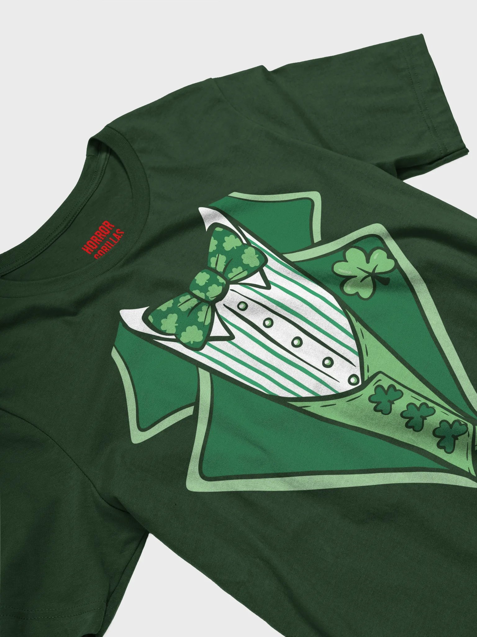 Leprechaun Tuxedo Halloween Costume Funny T-Shirt product image (14)