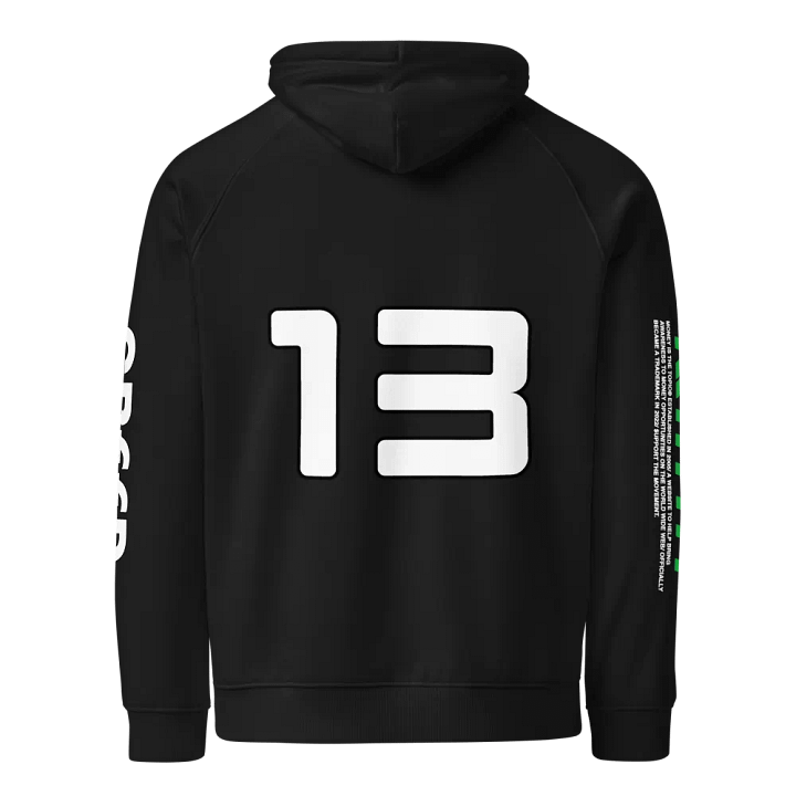 MONEY IS THE TOPIC™ BOXED LOGO HOODIE UNISEX 2.0 product image (4)