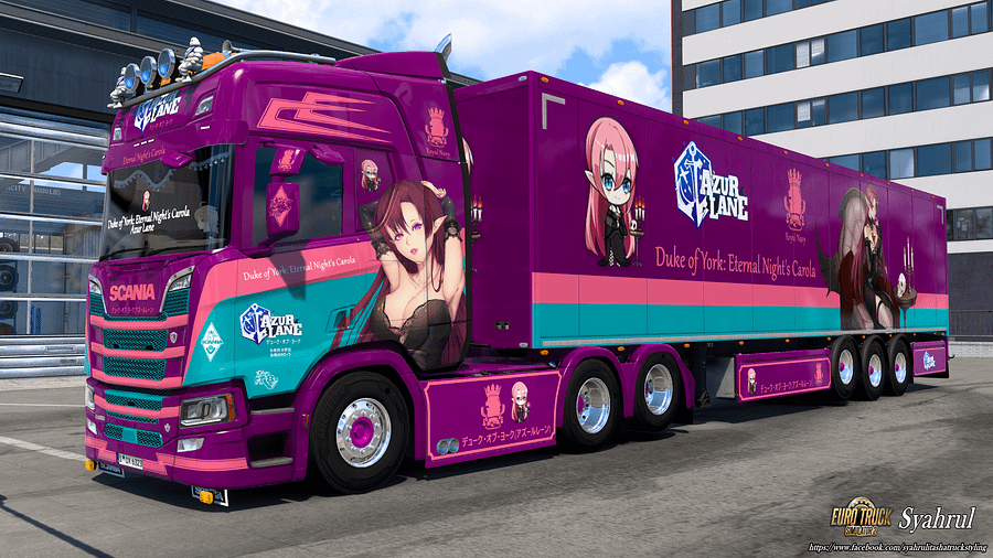[ETS2] HMS Duke of York (Eternal Night's Carola) - Azur Lane [Combo Skin] product image (3)