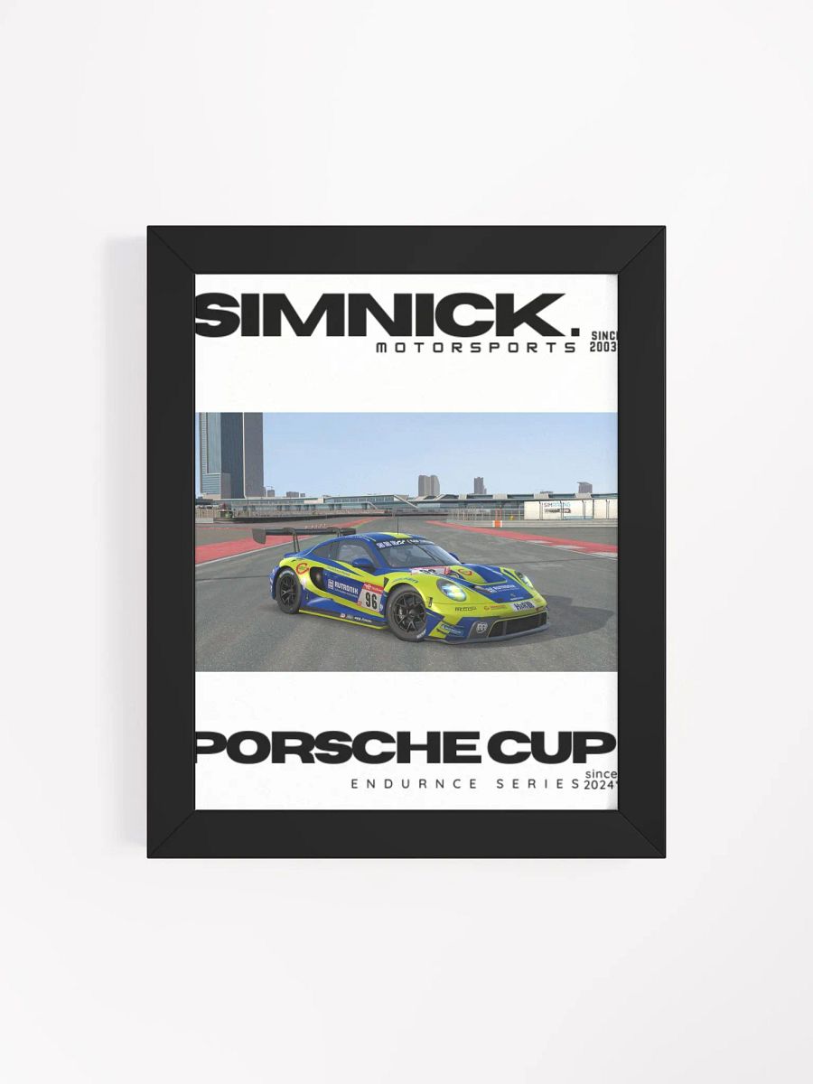 Endurance Series Racing Car Framed Poster product image (114)